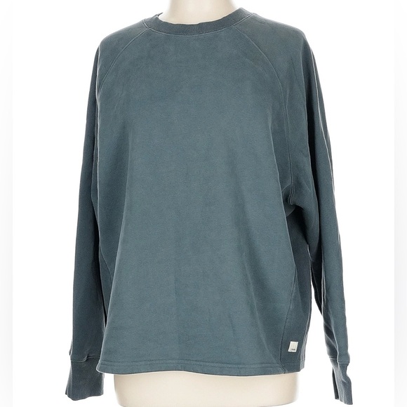 Vuori Restore Oversized Crew Lake Blue Women's Medium - Picture 2 of 7